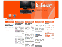 Tablet Screenshot of edenkomputery.pl